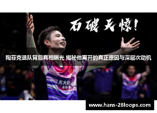 陶菲克退队背后真相曝光 揭秘他离开的真正原因与深层次动机